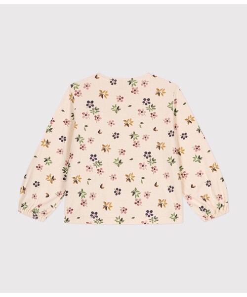 PETIT BATEAU（プチバトー）の「チュビック長袖ブラウス（シャツ/ブラウス・キッズ・ホワイト系その他・8YEAR/6YEAR/10YEAR/12YEAR）」の2枚目の写真