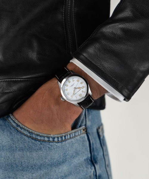 HAMILTON（ハミルトン）の「HAMILTON [ハミルトン] 腕時計 Khaki Field （カーキ フィールド） Murph オート 自動巻き 38MM ホワイト×ブラック（アナログ腕時計・メンズ・ホワイト・FREE）」の8枚目の写真
