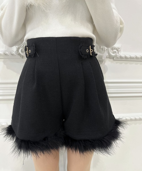 セール】【セットアップ対応】ファーショートパンツ（その他パンツ