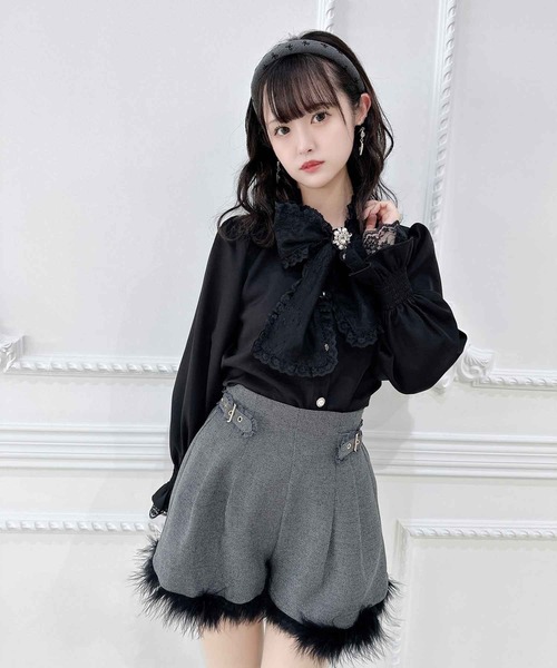 セール】【セットアップ対応】ファーショートパンツ（その他パンツ