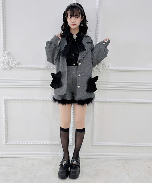 セール】【セットアップ対応】ファーショートパンツ（その他パンツ