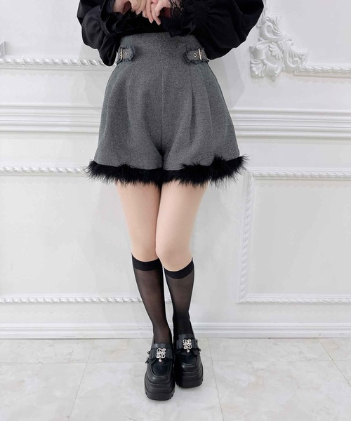 セール】【セットアップ対応】ファーショートパンツ（その他パンツ