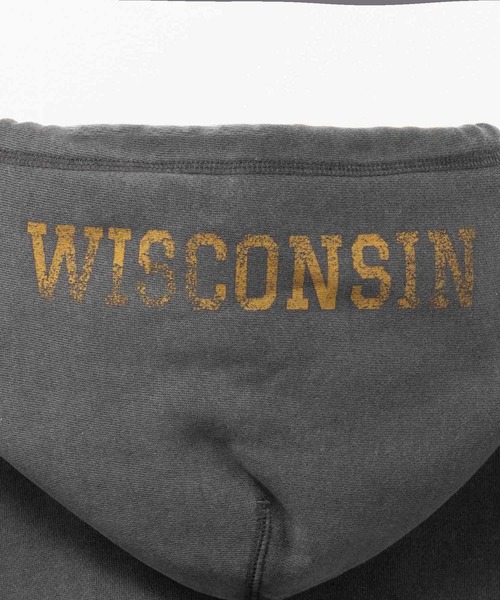 Mac-House（マックハウス）の「【限定展開】GOOD CREWxNUTMEGヴィンテージ風パーカー（パーカー・メンズ・チャコールグレー/オフホワイト・XL/L/M）」の10枚目の写真