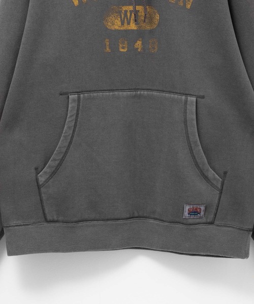Mac-House（マックハウス）の「【限定展開】GOOD CREWxNUTMEGヴィンテージ風パーカー（パーカー・メンズ・チャコールグレー/オフホワイト・XL/L/M）」の11枚目の写真