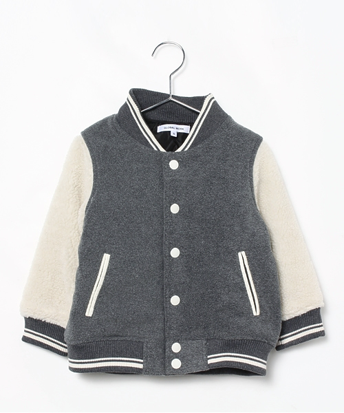 GLOBAL WORK（グローバルワーク）の「【キッズ】ソデキリカエスタジャン15/566261（ブルゾン・キッズ・グレー/ネイビー/ブラック/グレー系その他・X-LARGE/LARGE/SMALL/MEDIUM）」の13枚目の写真