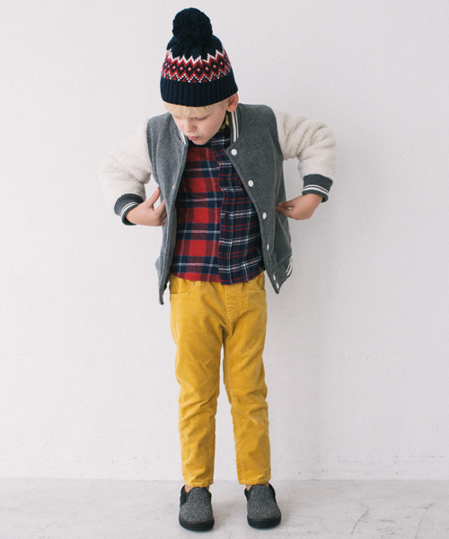 GLOBAL WORK（グローバルワーク）の「【キッズ】ソデキリカエスタジャン15/566261（ブルゾン・キッズ・グレー/ネイビー/ブラック/グレー系その他・X-LARGE/LARGE/SMALL/MEDIUM）」の19枚目の写真