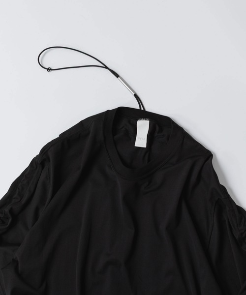 VEIN (ヴェイン)の「100/3 スエードジャージー ベッセル S/S TEE / 100/3 SUEDE JERSEY VESSEL S/S TEE(Tシャツ/カットソー・メンズ・ホワイト/ブラック・3/1/2)」の21枚目の写真