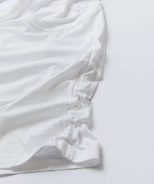 VEIN (ヴェイン)の「100/3 スエードジャージー ベッセル S/S TEE / 100/3 SUEDE JERSEY VESSEL S/S TEE(Tシャツ/カットソー・メンズ・ホワイト/ブラック・3/1/2)」の12枚目の写真