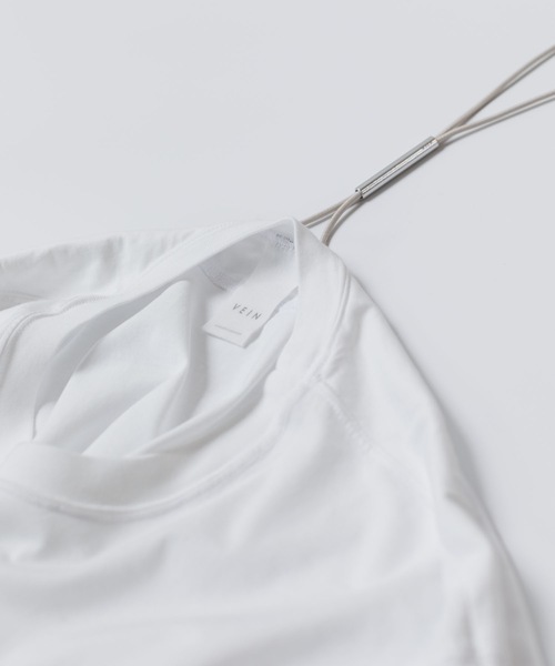 VEIN (ヴェイン)の「100/3 スエードジャージー ベッセル S/S TEE / 100/3 SUEDE JERSEY VESSEL S/S TEE(Tシャツ/カットソー・メンズ・ホワイト/ブラック・3/1/2)」の11枚目の写真