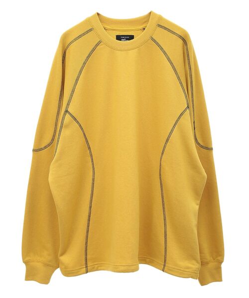 CRAFT STANDARD BOUTIQUE（クラフトスタンダードブティック）の「【ユニセックス】裏毛切り替えプルオーバー（スウェット・レディース・ホワイト系その他/マスタード/ブラック/ブルーグリーン・M/L/XL）」の15枚目の写真