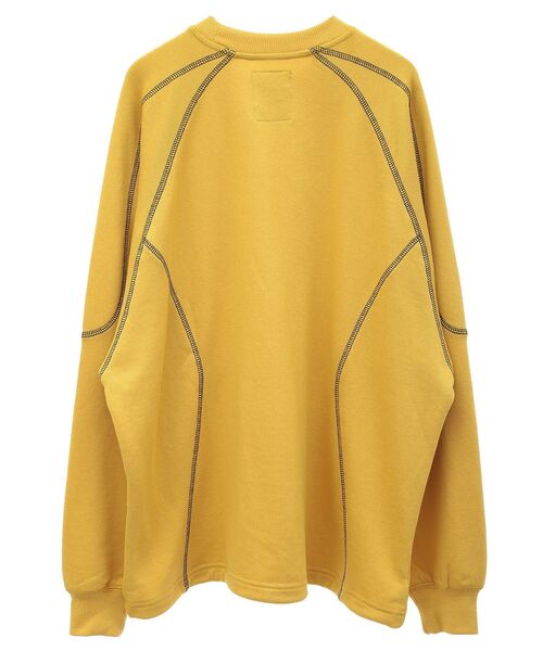 CRAFT STANDARD BOUTIQUE（クラフトスタンダードブティック）の「【ユニセックス】裏毛切り替えプルオーバー（スウェット・レディース・ホワイト系その他/マスタード/ブラック/ブルーグリーン・M/L/XL）」の16枚目の写真