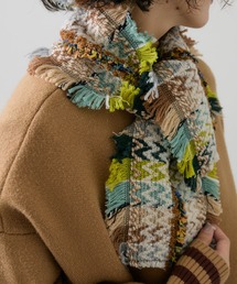 ear PAPILLONNER | 【P.CORNILLON（ピーコルニオン)】ミックス柄ストール(ストール/ショール)