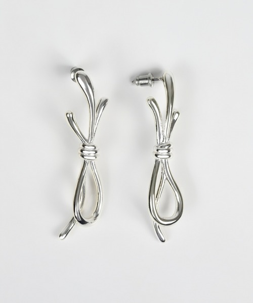 Nothing And Others(ナッシングアンドアザーズ)の「「Nothing And Others/ナッシングアンドアザーズ」Knotting Pierce(ピアス(両耳用)・レディース・シルバー・FREE)」の3枚目の写真