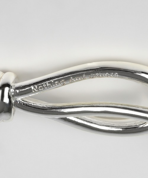 Nothing And Others(ナッシングアンドアザーズ)の「「Nothing And Others/ナッシングアンドアザーズ」Knotting Pierce(ピアス(両耳用)・レディース・シルバー・FREE)」の5枚目の写真