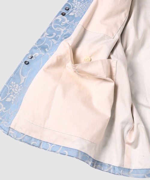 【セール】Odour dAmour EMB DOPPEL BUTTON JACKET(テーラードジャケット)|Urig(ウーリッヒ) 【セール】Odour dAmour EMB DOPPEL BUTTON JACKET(テーラードジャケット)|Urig(ウーリッヒ)