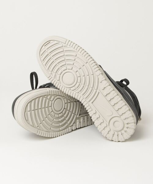 NIKE（ナイキ）の「ナイキ NIKE ナイキ コート ビジョン MID WNTR（スニーカー・メンズ・ブラック×グレー・25.0cm/25.5cm/26.0cm/26.5cm/27.0cm/27.5cm/28.0cm）」の3枚目の写真