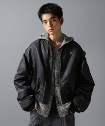 ajouter flow(�A�W���[�e�t���[)�́yajouter flow�zaf metal logo 3way MA-1(MA-1)