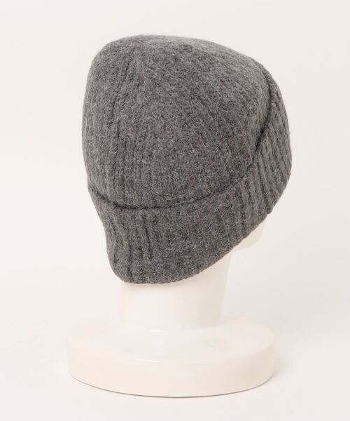 【未使用】Lisette　hitomi shinoyama　モヘヤニットキャップ EX PLATINA FOX 7(ONESIZE GRAY): ニットキャップ｜帽子通販