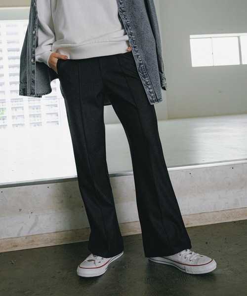 セール】大人見えフレアパンツ/AND YUA ANY/147473（その他パンツ