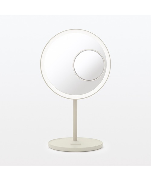 無印良品(ムジルシリョウヒン)の「コードレスLEDライト付ミラー 5倍拡大鏡付/MJ-LMR1(生活家電・メンズ・その他・FREE)」の3枚目の写真