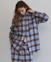 Checkered Shirt/チェックシャツ【MAISON SPECIAL/メゾンスペシャル】■セットアップ対応■