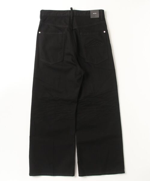 DSQUARED2 ICON ブラックデニムパンツ DSQUARED2 - ICON Black Milky Wash Skater Jean / スケーター