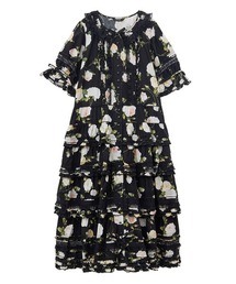 ピンクハウス　レース　ワンピース レースフラワープリントワンピース｜ピンクハウスオフィシャル