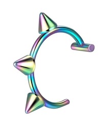 NOWLE（ノウル）の「【NOWLE】サークル デザイン カフ（ピアス（片耳用））」