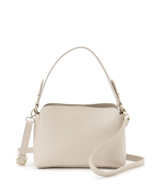 grove（グローブ）の「【雑誌掲載】人間工学シンプルダブルショルダー【入卒対応可】（ショルダーバッグ・レディース・ブラウン系その他/サックスブルー/ライトグレー/ブラック・00）」の15枚目の写真