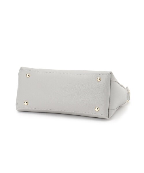 grove（グローブ）の「【雑誌掲載】人間工学シンプルダブルショルダー【入卒対応可】（ショルダーバッグ・レディース・ブラウン系その他/サックスブルー/ライトグレー/ブラック・00）」の21枚目の写真