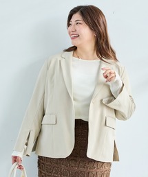 LAVEANGE（ラビアンジェ）の「2WAYスリットスリーブテーラードジャケット（テーラードジャケット）」