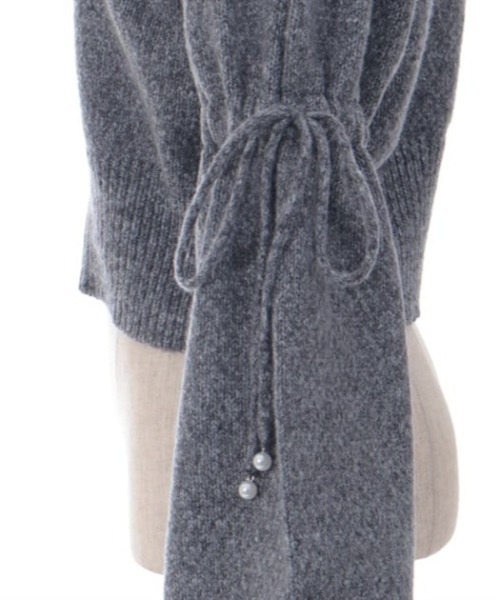 axes femme(アクシーズファム)の「ドロストリボンメランジニット(ニット/セーター・レディース・サックスブルー/グレー/ピンク・FREE)」の21枚目の写真