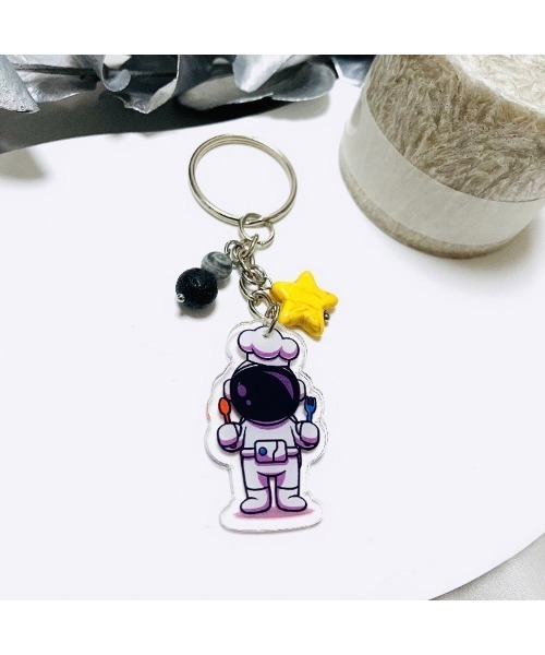 eto】宇宙飛行士 キーホルダー(MA)（キーホルダー）｜tone