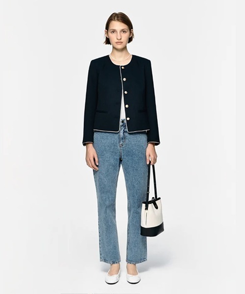 depound（デパウンド）の「town bag (bucket shoulder)（ショルダーバッグ・レディース・アイボリー・FREE）」の6枚目の写真