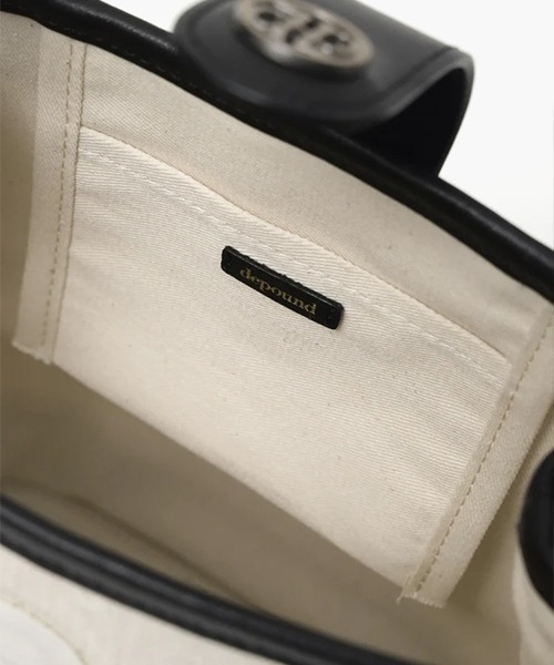 depound（デパウンド）の「town bag (bucket shoulder)（ショルダーバッグ・レディース・アイボリー・FREE）」の11枚目の写真