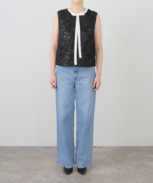 売れ筋商品|||バウムウンドヘルガーデン シャツ レディース トップス MELAYA - Button-down blouse - blue Baum und Pferdgarten / Striped Cotton Poplin シャツ