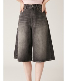 LILY BROWN | ペインターハーフデニムパンツ(デニムパンツ)