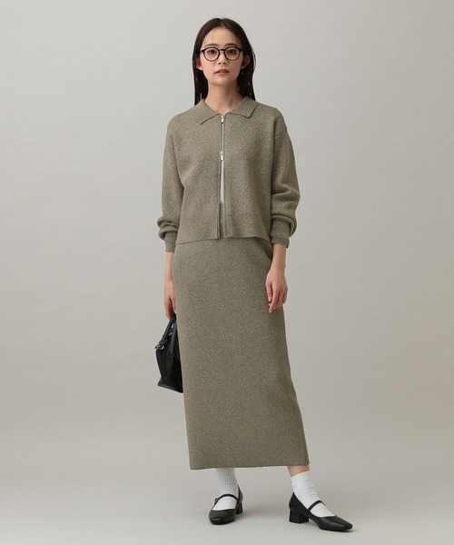 セール】MATINEE LINE/ブークレニットZIPカーディガン/288741（ニット