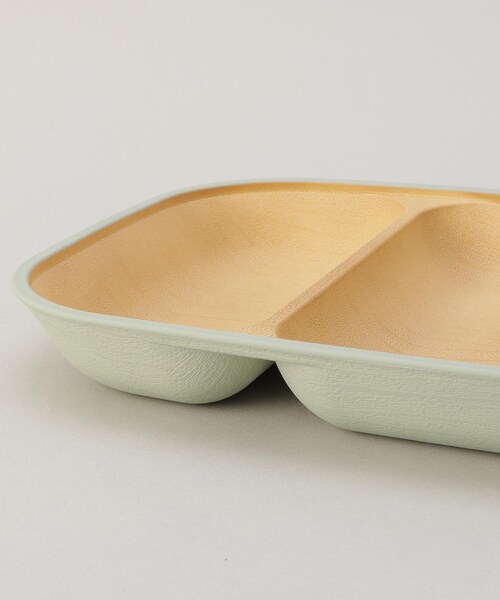 212 KITCHEN STORE(トゥワントゥキッチンストア)の「earth color 抗菌すくえる スクエアプレート GR(食器・レディース・その他・00)」の6枚目の写真