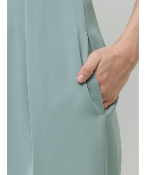 LAGUNAMOON（ラグナムーン）の「LADYチュールカラーベアパンツドレス 結婚式 お呼ばれ（パンツドレス・レディース・チャコールグレー/ブルー・SMALL/MEDIUM）」の20枚目の写真