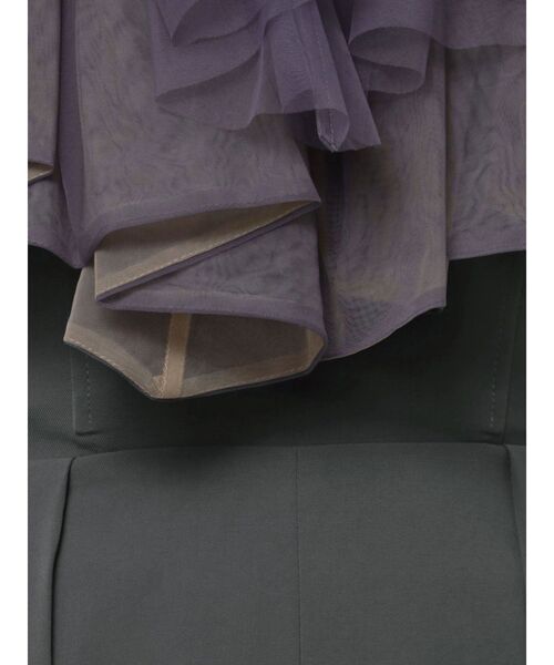 セール】LADYチュールカラーベアパンツドレス（パンツドレス