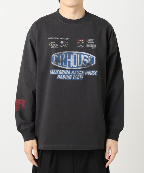 美品　Standard California ロングスリーブ Tシャツ ブラック スタンダードカリフォルニア ワッフル サーマル ロング スリーブ