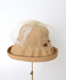 【ばら色の帽子】Palm leaves Hat