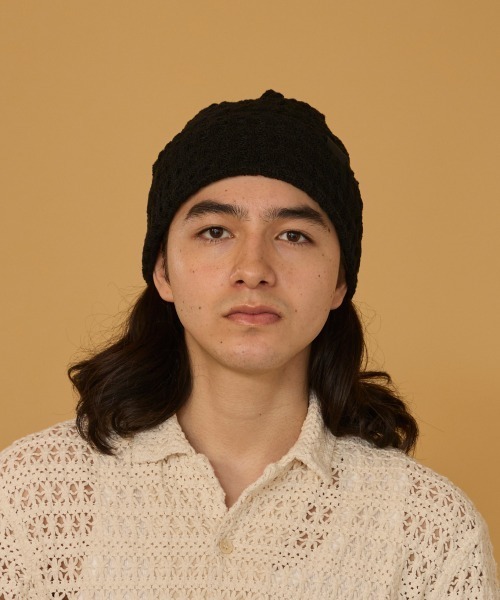 arth（アース）の「arth  Hemp Wave Knit Watch / アース（ニットキャップ/ビーニー・メンズ・グレー/ブラック・57~59cm）」の15枚目の写真