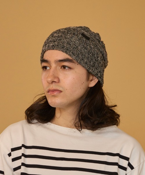 arth（アース）の「arth  Hemp Wave Knit Watch / アース（ニットキャップ/ビーニー・メンズ・グレー/ブラック・57~59cm）」の17枚目の写真