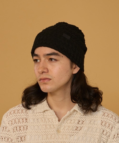 arth（アース）の「arth  Hemp Wave Knit Watch / アース（ニットキャップ/ビーニー・メンズ・グレー/ブラック・57~59cm）」の16枚目の写真
