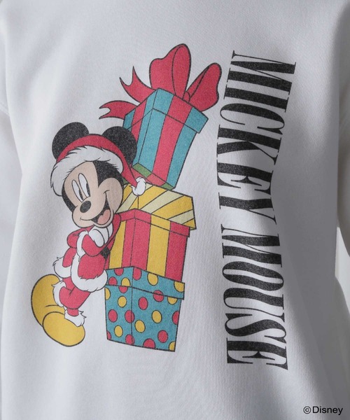 GOOD ROCK SPEED(グッドロックスピード)の「(GOOD ROCK SPEED)ミッキーマウス/クリスマス/スウェット(スウェット・レディース・ホワイト・ONE SIZE)」の11枚目の写真