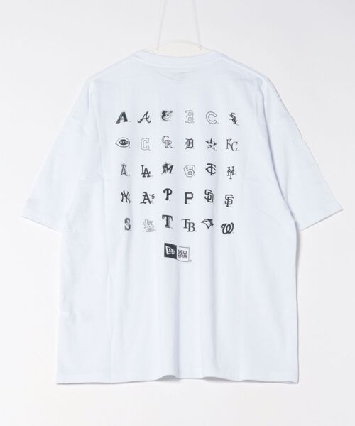 NEW ERA(ニューエラ)の「NEW ERA/ニューエラ 半袖Tシャツ バックプリント オーバーサイズ 14410063/14410064(Tシャツ/カットソー・メンズ・ブラック/ホワイト・M/XL/XXL/L)」の4枚目の写真