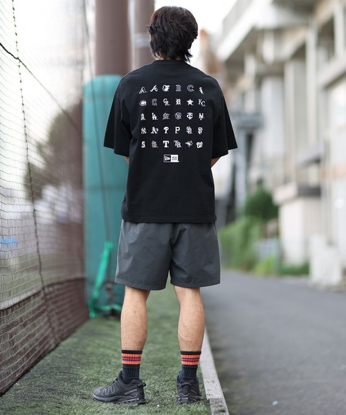 NEW ERA(ニューエラ)の「NEW ERA/ニューエラ 半袖Tシャツ バックプリント オーバーサイズ 14410063/14410064(Tシャツ/カットソー・メンズ・ブラック/ホワイト・M/XL/XXL/L)」の18枚目の写真