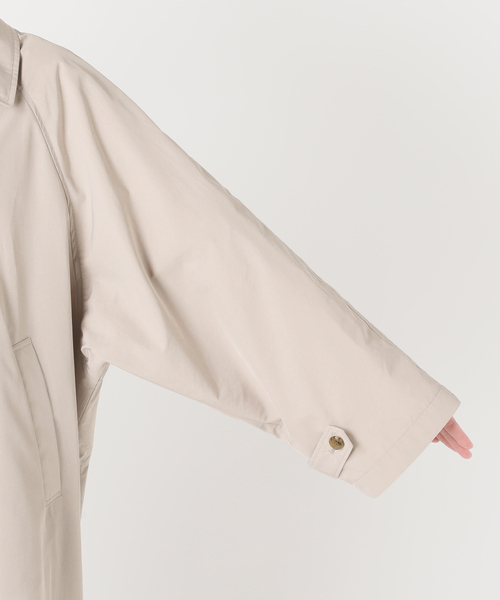 【IENA】23SS ポプリンオーバーショートコート ベージュ IENA】23SS ポプリンオーバーショートコート ベージュ